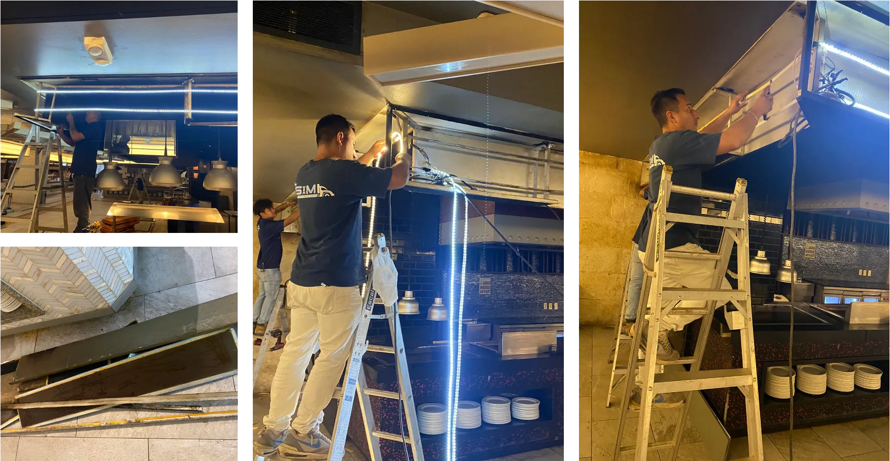 Fabricación e instalación de aluminio, cristales e iluminación