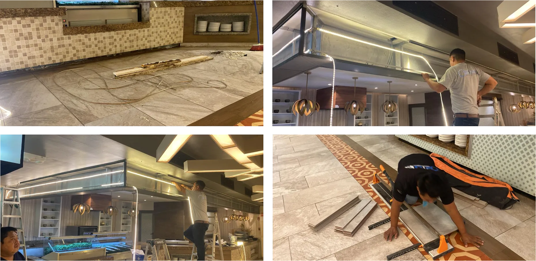 Fabricación e instalación de aluminio, cristales e iluminación