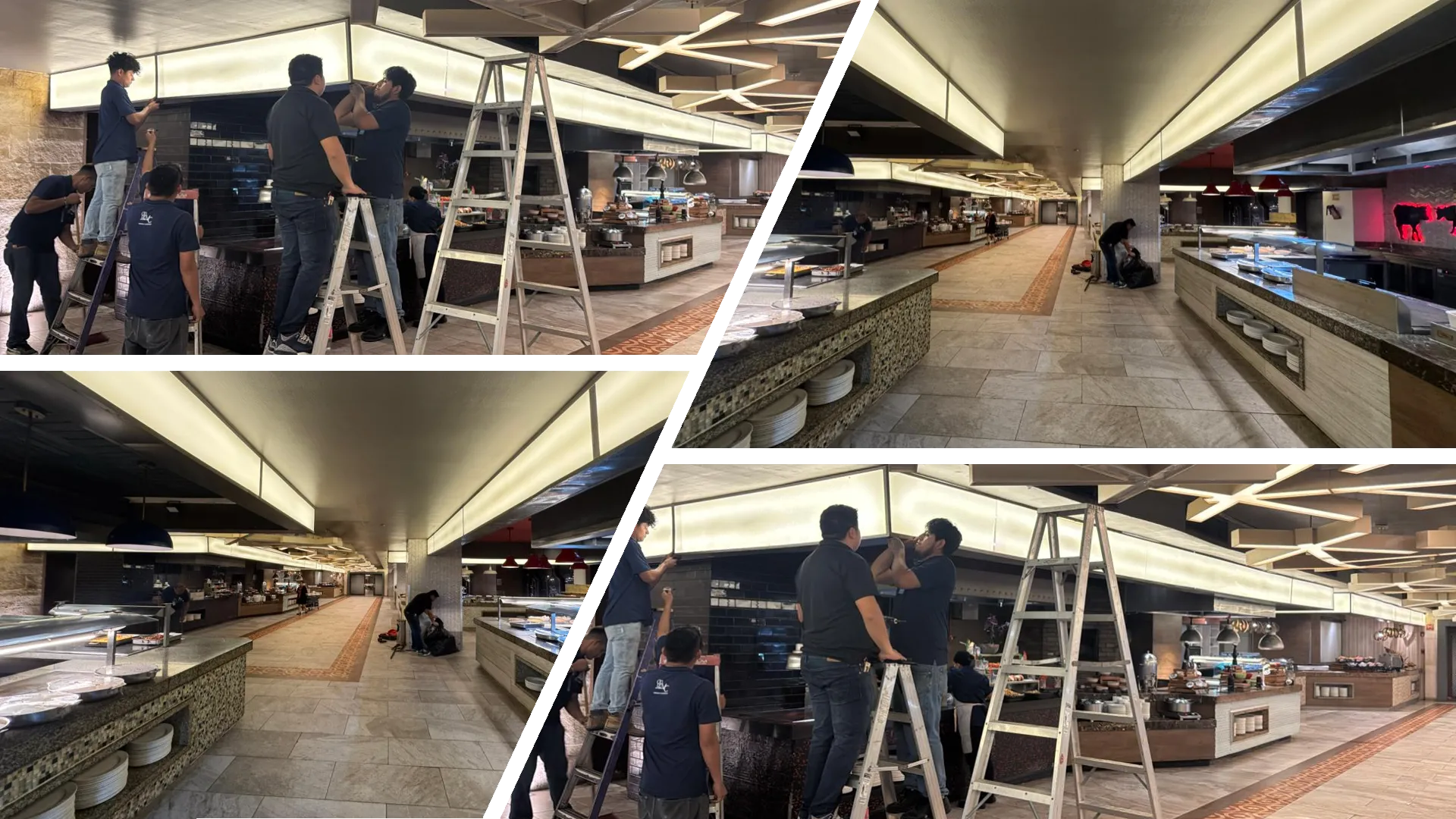 Fabricación e instalación de aluminio, cristales e iluminación