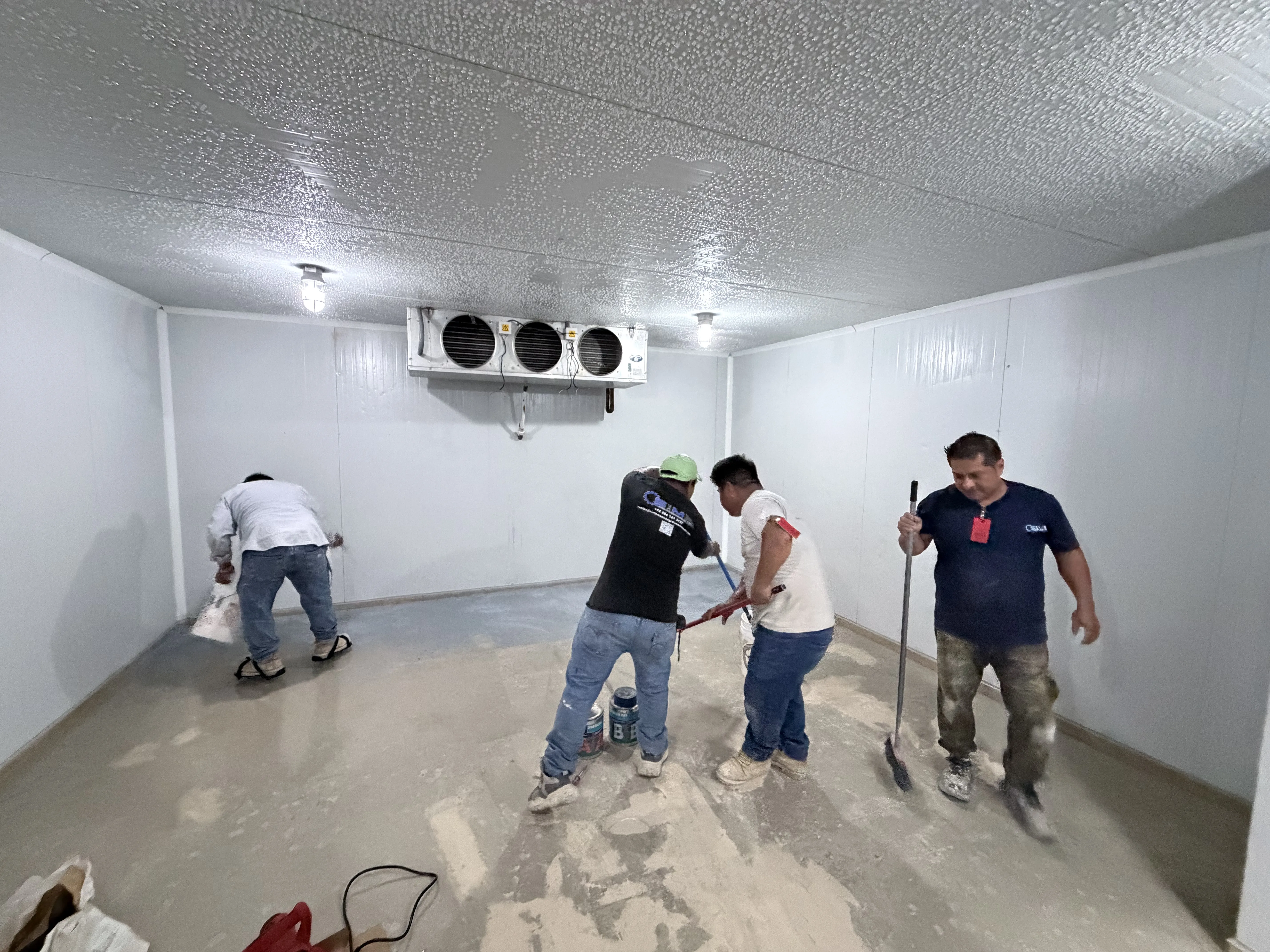 Aplicacion de Resina Poliaspartica