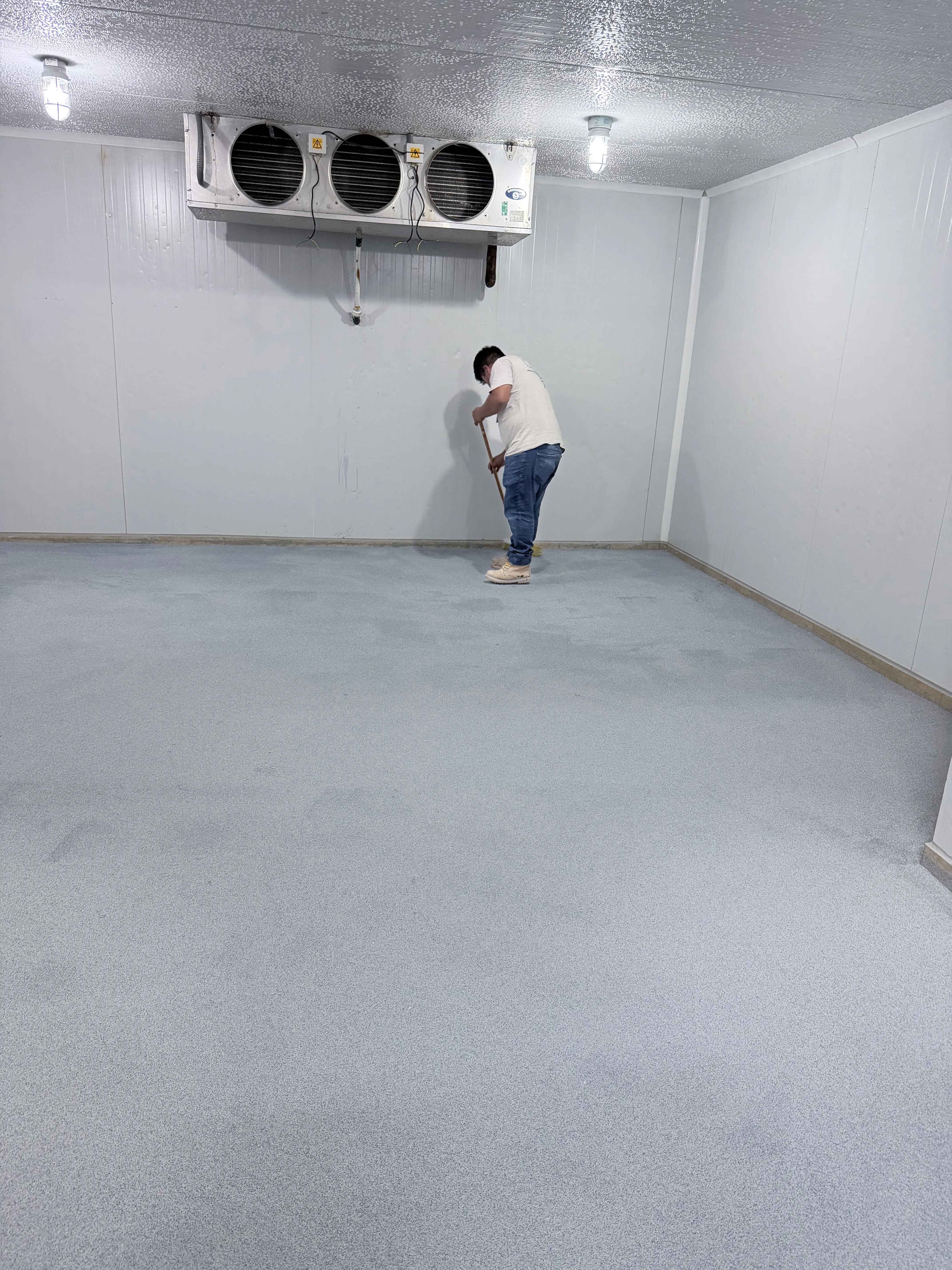 Aplicacion de Resina Poliaspartica