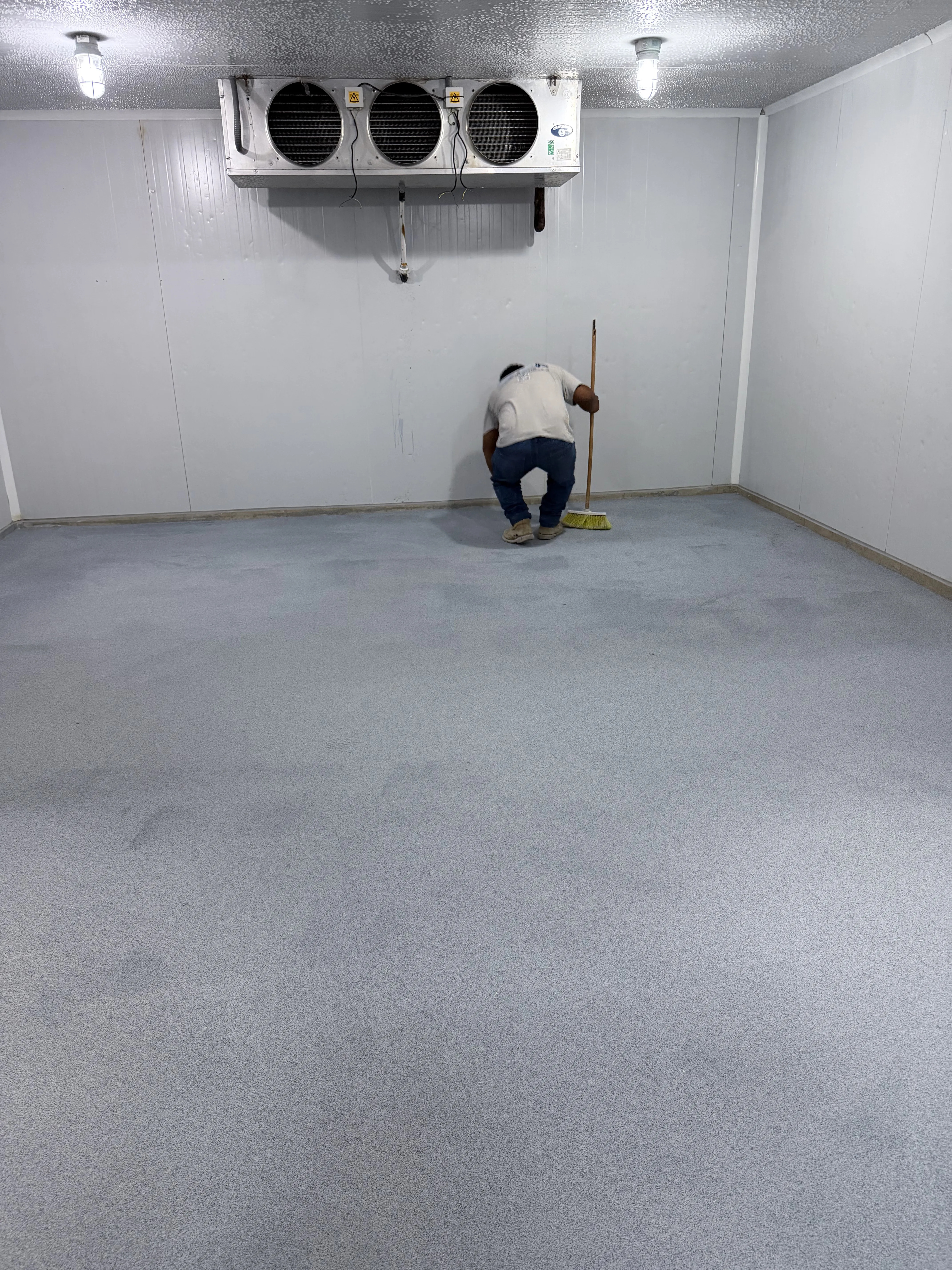 Aplicacion de Resina Poliaspartica